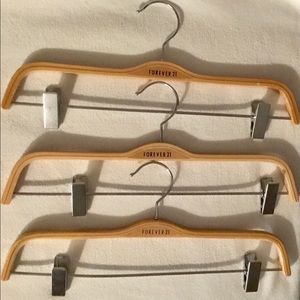 Lot of 10 Tan “Forever 21” PANT or SKIRT Hangers